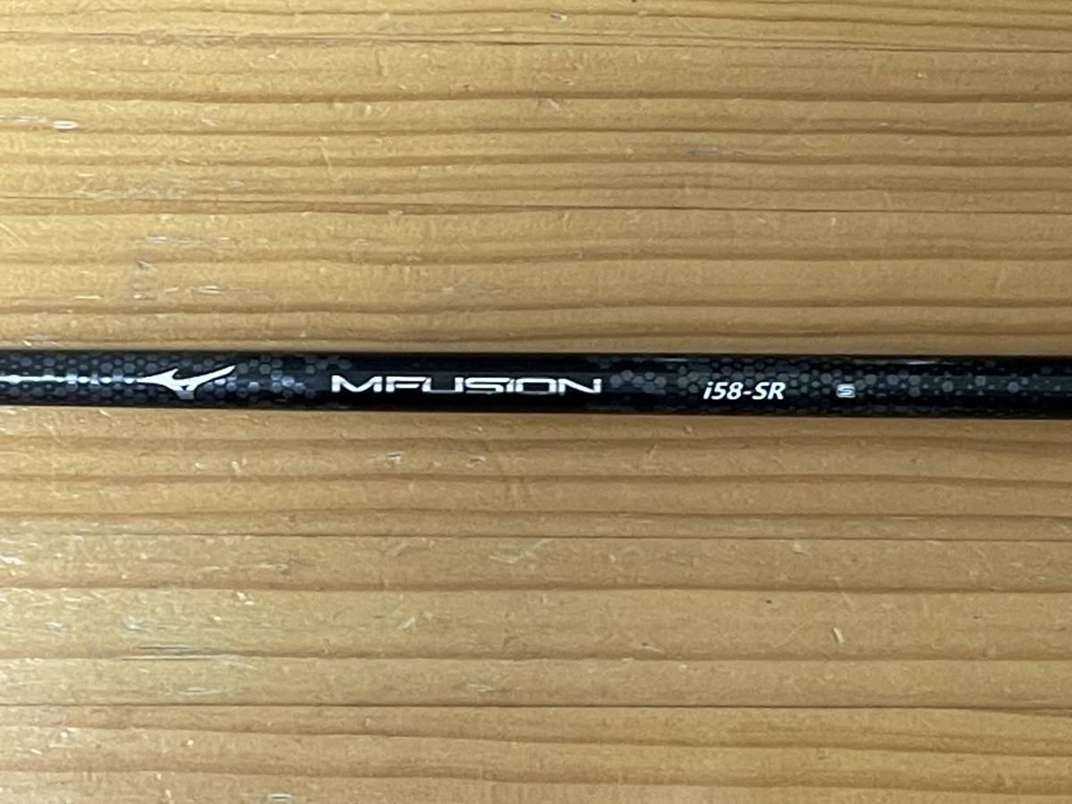 ミズノ GX フォージド アイアン★5本セット（6～9、PW）★軟鉄鍛造★MFUSION i カーボンシャフト SR★期間限定特価_6