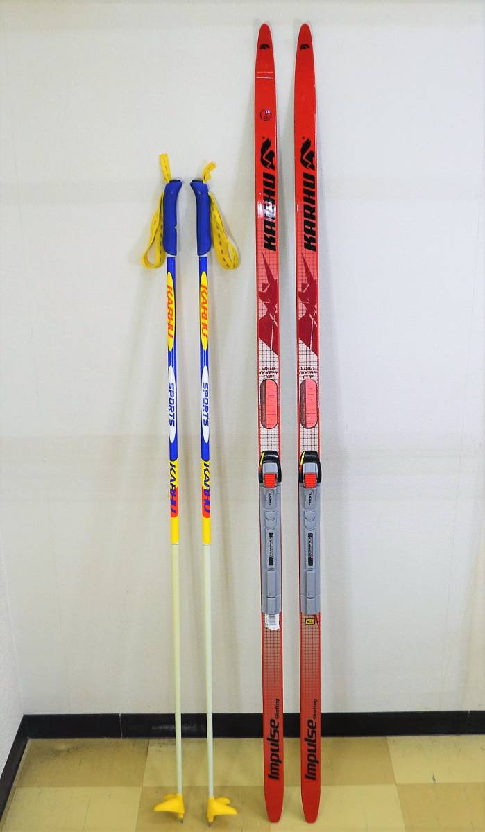 豊富な，大得価 身長150-155㎝向けスケーティングセット KARHU 板170ポール140㎝サロモンSNS PROFIL EQUIPE カルフ クロスカントリースキー SKATE(板)｜売買されたオークション情報、yahooの商品情報をアーカイブ公開 - 板