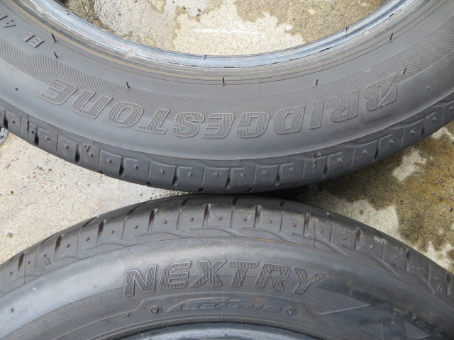 T2011-37　ラジアルタイヤ　ブリヂストン　NEXTRY　165/55R14　2018-20年　4本セット