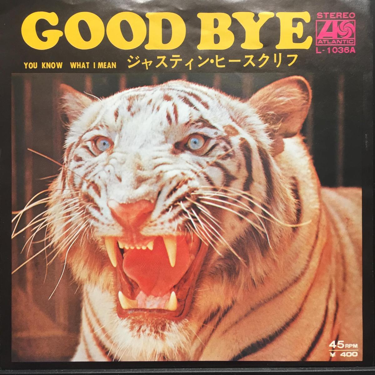即決】 ジャスティン・ヒースクリフ / GOOD BYE (7インチシングル