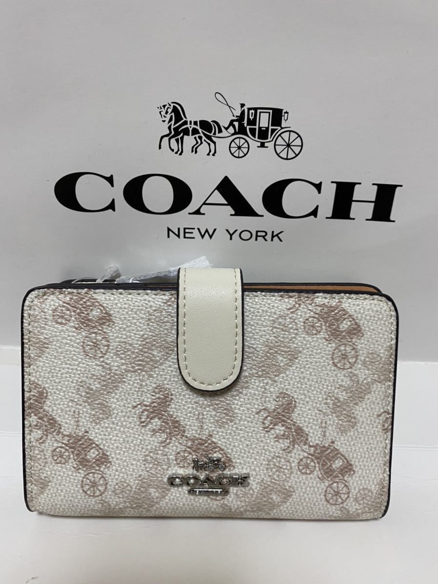 新品 コーチ COACH 長財布 テック ウォレット ホワイト 白 楽天市場