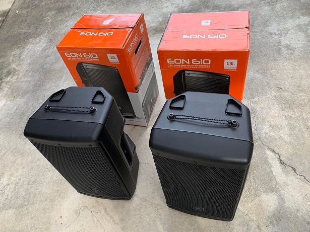 新作入荷，SALE JBL EON610 パワードスピーカー 2個セット(パワードスピーカー)｜売買されたオークション情報、yahooの商品情報をアーカイブ公開 - オークファン パワードスピーカー