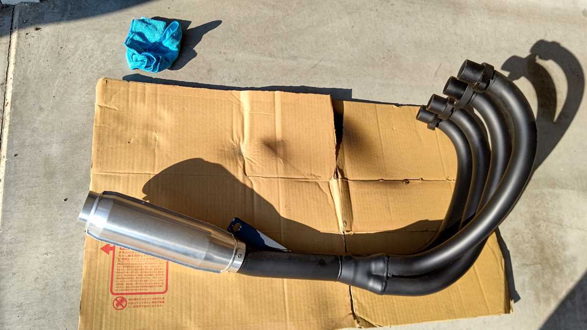 Kawasaki Z1 mrs製　マフラー Z1Z2Z1Rショップ制作モナカマフラー | - Z1⁄Z2 Z1⁄Z2スチールモナカ