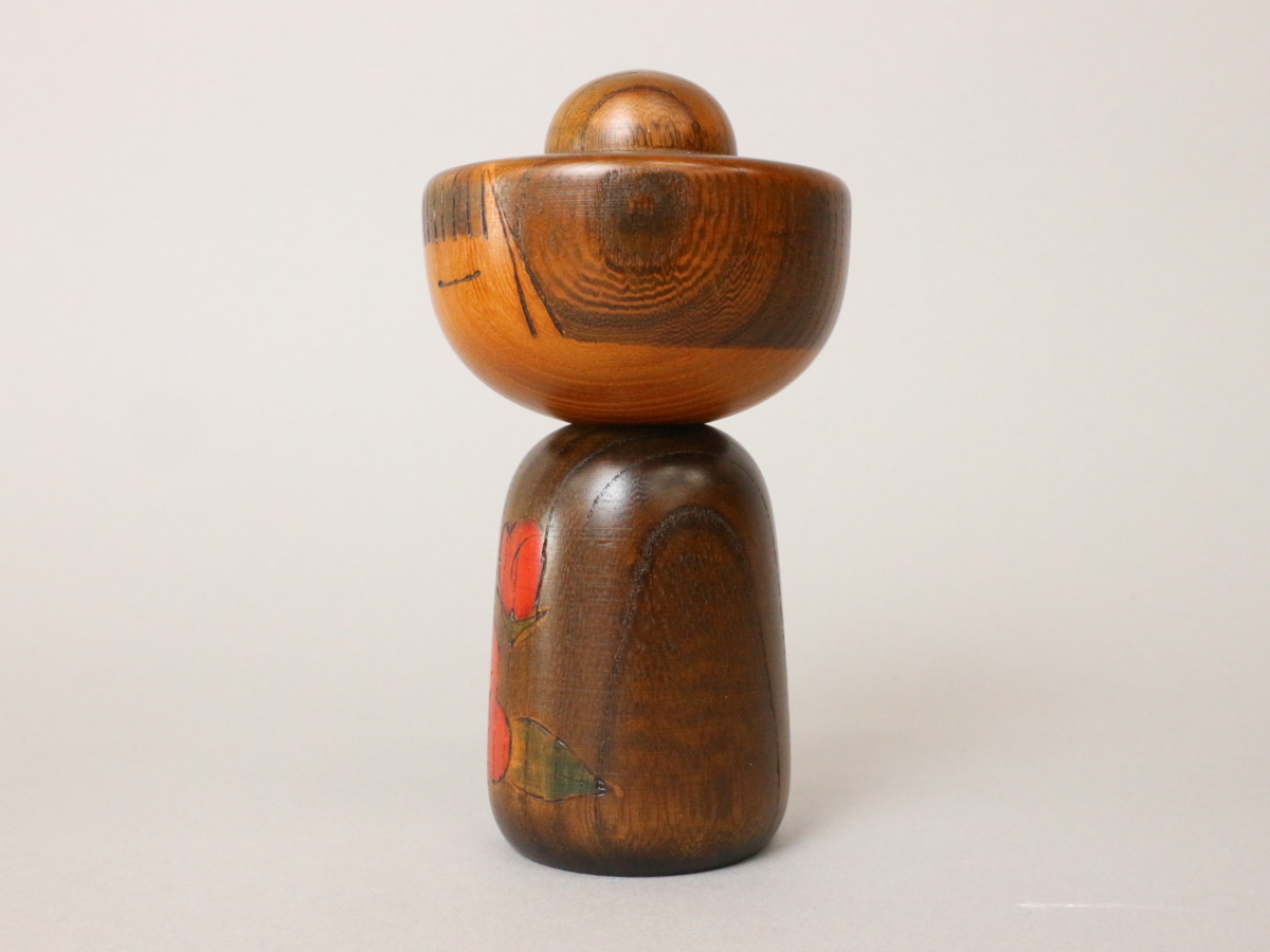 創作こけし 辻田亮三「あさつゆ」KokeshiDoll 内閣総理大臣賞受賞 創作