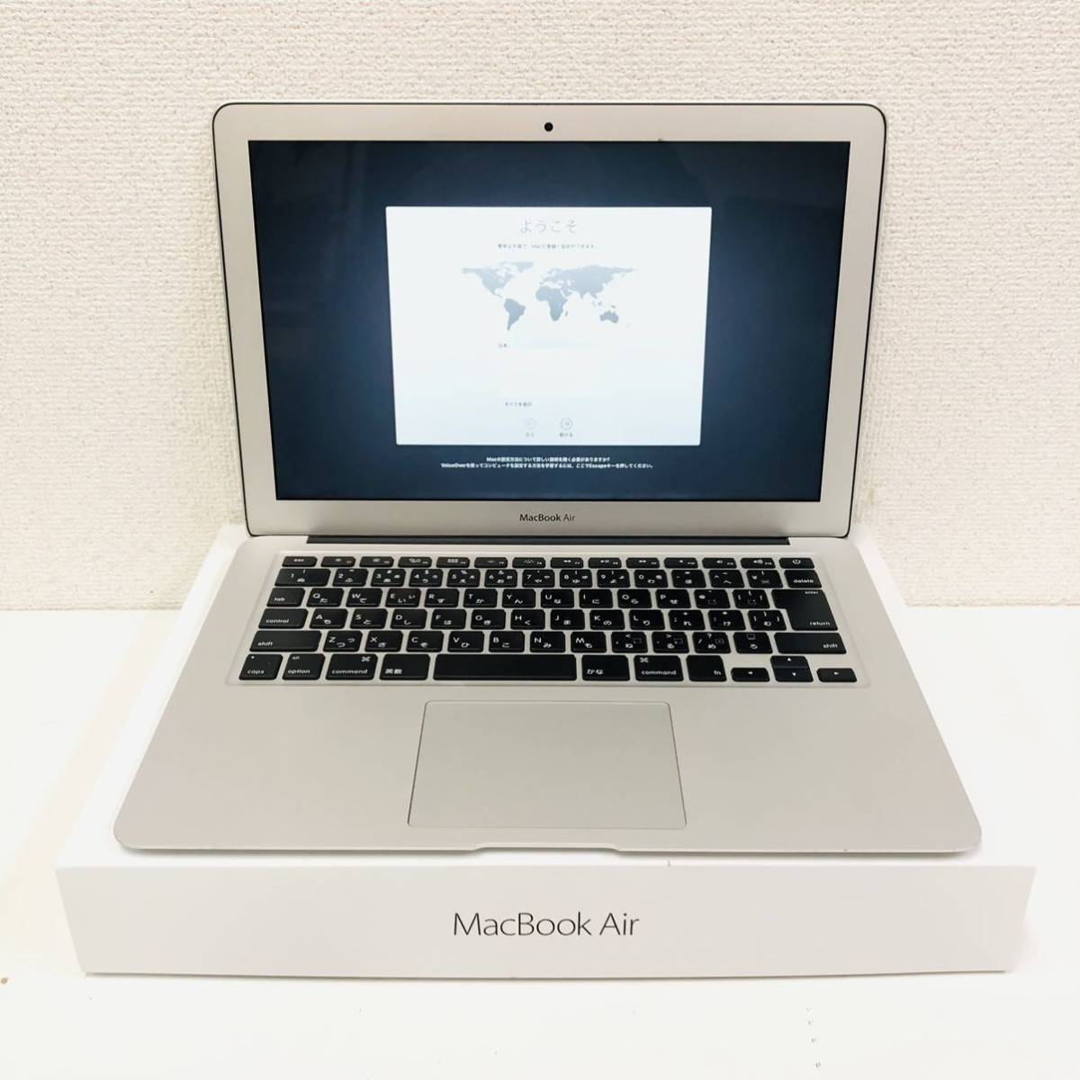 動作品 Apple MacBook Air Early 2015 13-inch Core i5 1.6GHz 8GB 