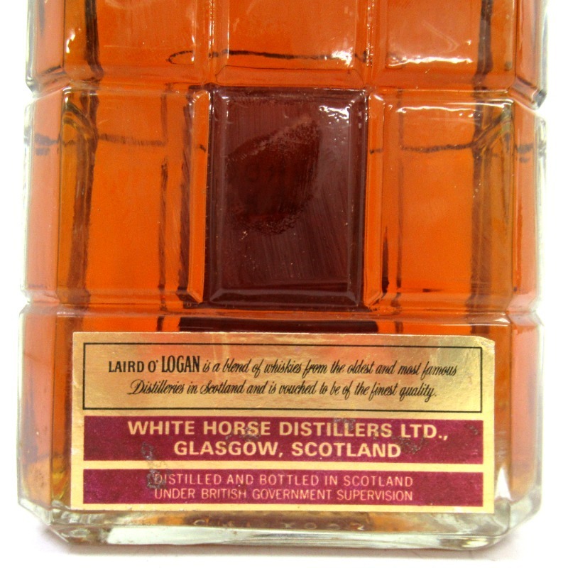 LOGAN レアードローガン 八角キャップ ウイスキー 750ml 43％ 飲料