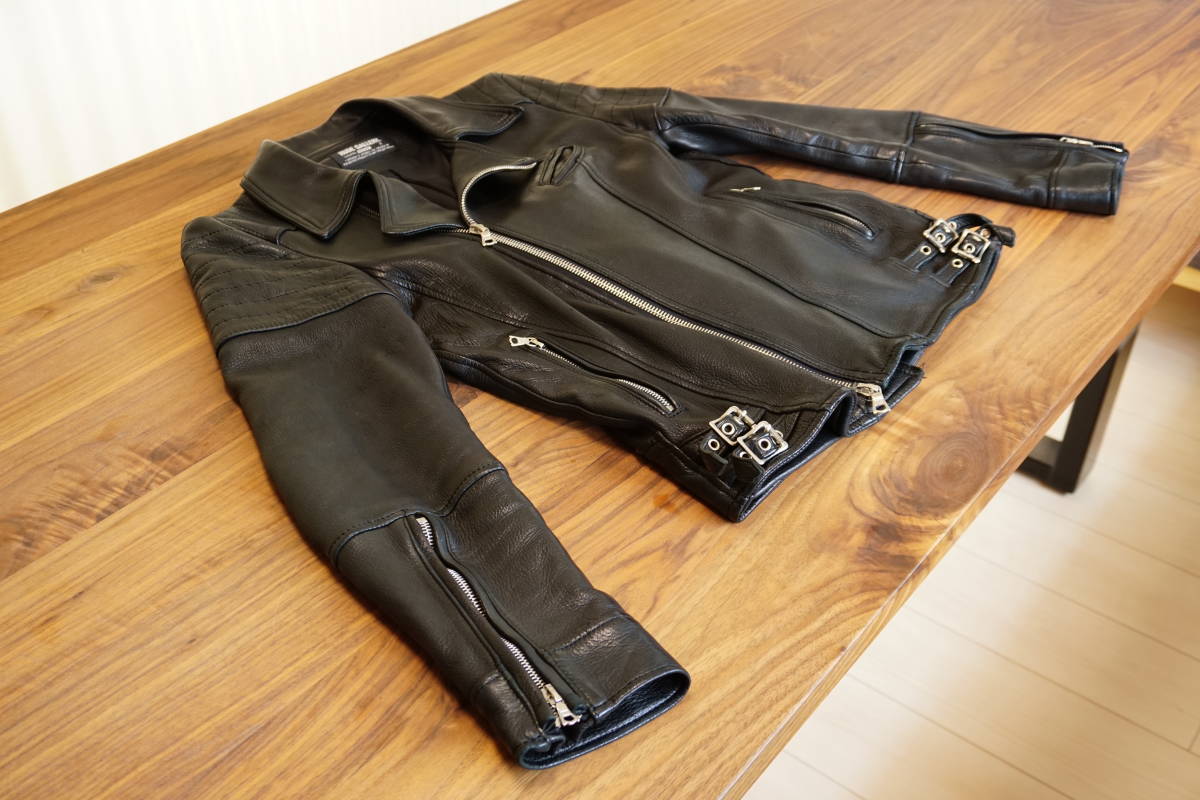 GALLERY RUDE RYDERS DOUBLE BLACK | メルカリ - 美品 -DEERSKIN- いま