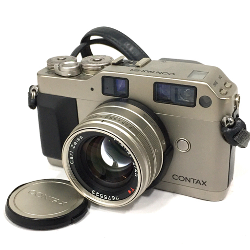 G1 Planar CONTAX + T* Zeiss Carl 45mm Contax フィルムカメラ 1円 2