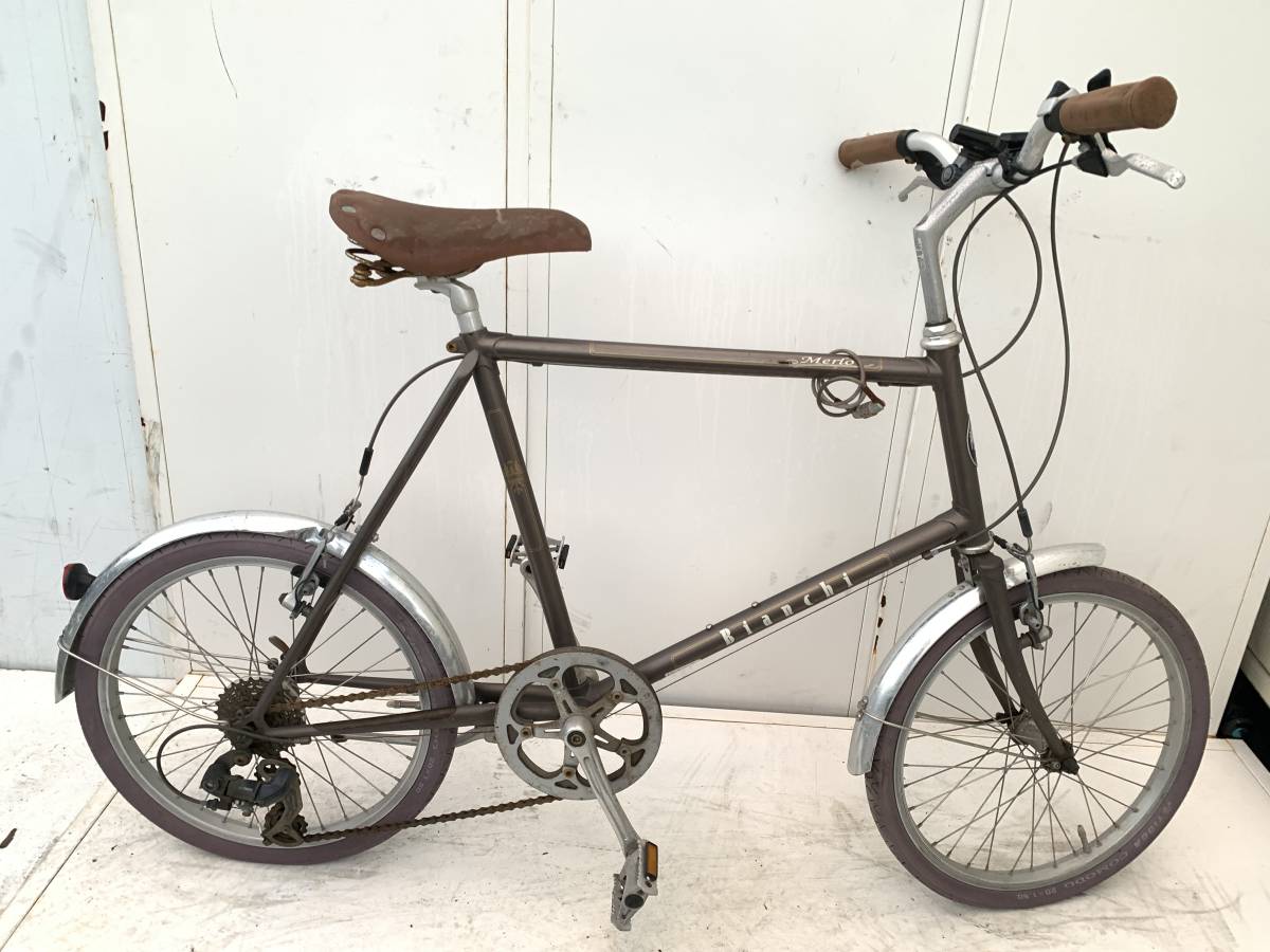 ◇訳アリ 要整備【☆Bianchi Merlo ビアンキ メルロー☆】20インチ. 7 