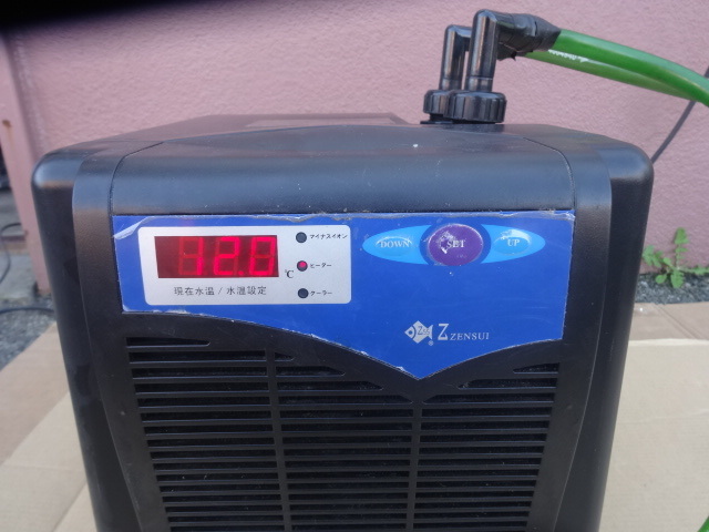 6416☆ ゼンスイ 水槽用クーラー ZR-75E 電源OK ジャンク品 （タイトル