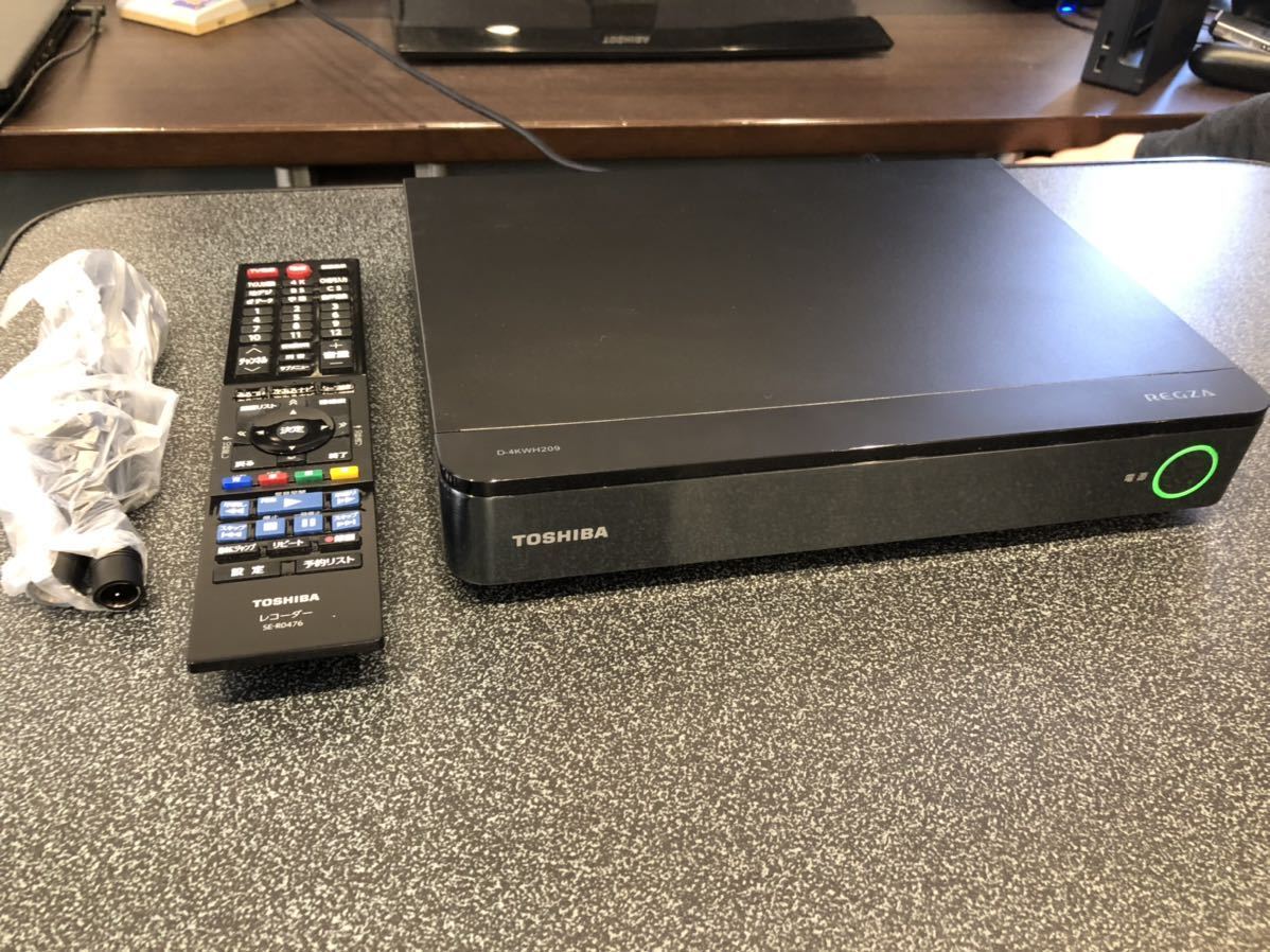 美品】REGZA 2TB HDDレコーダー D-4KWH209 REGZA 2TB D-4KWH209 D