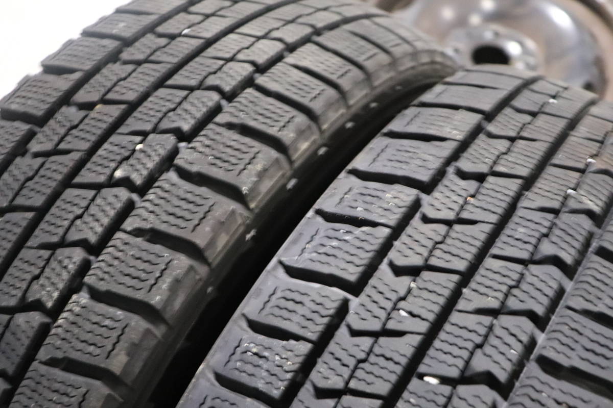 フィアット500純正14インチホイール＋スタッドレスタイヤ4本セット