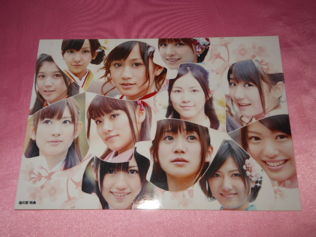 AKB48,写真、桜の栞,前田敦子,大島優子,篠田麻里子,渡辺麻友,柏木由紀 