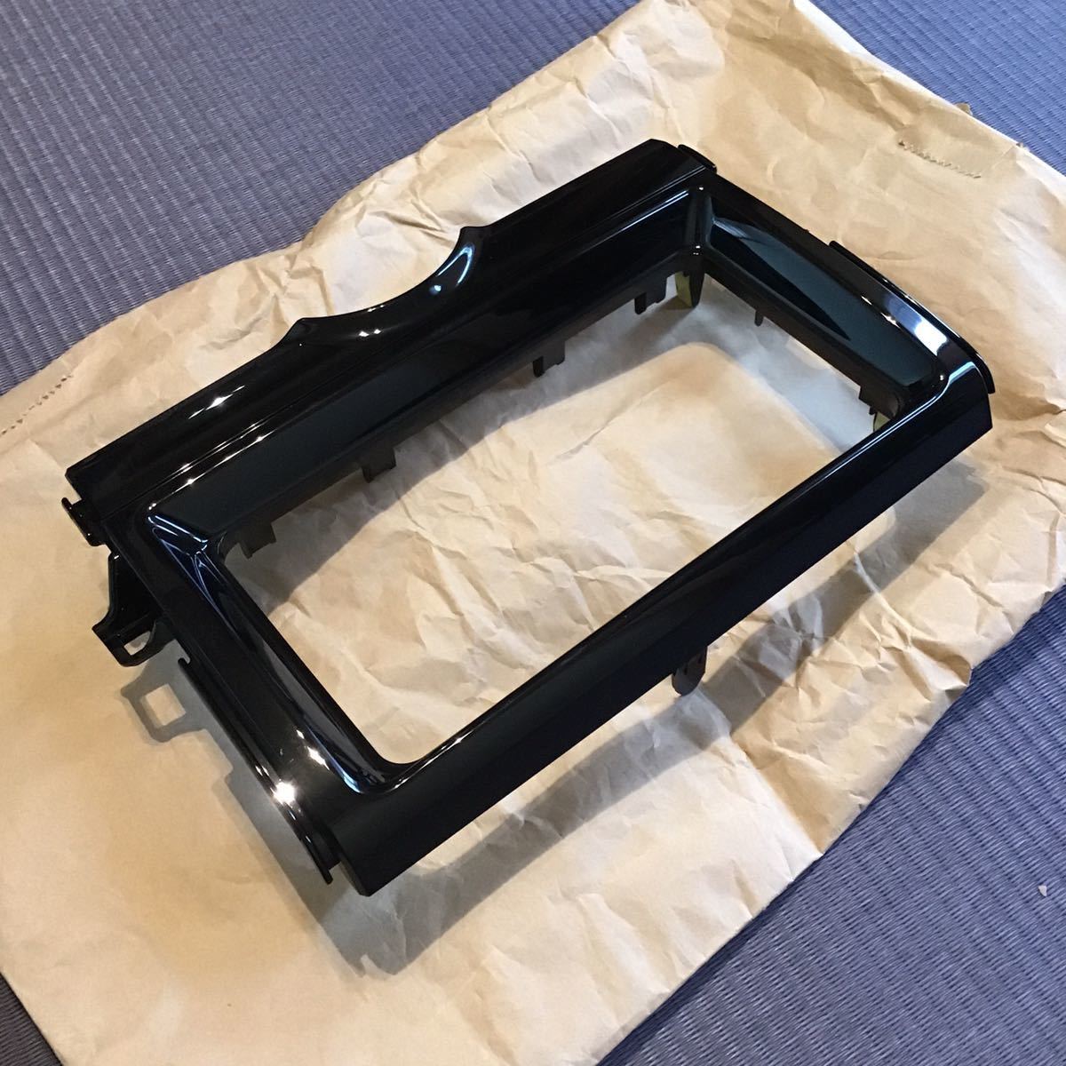 GRX130 マークX 後期 ナビパネル ピアノブラックトヨタ純正 オーディオ