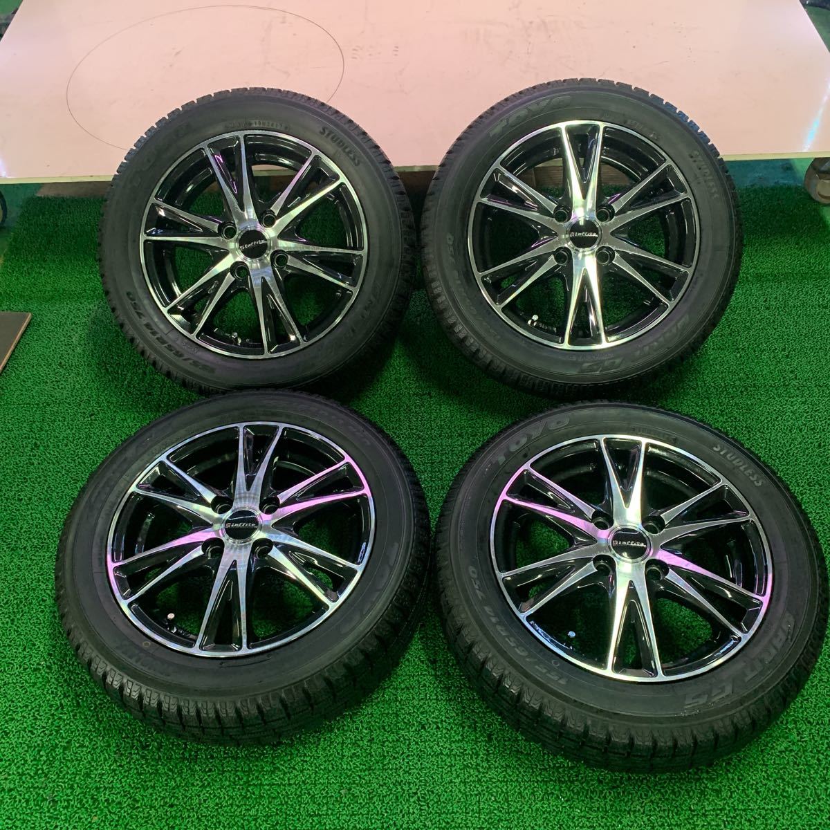 スピードスター MK1 マーク1 1円玉 旧車 日産用ナット付き 14×6J