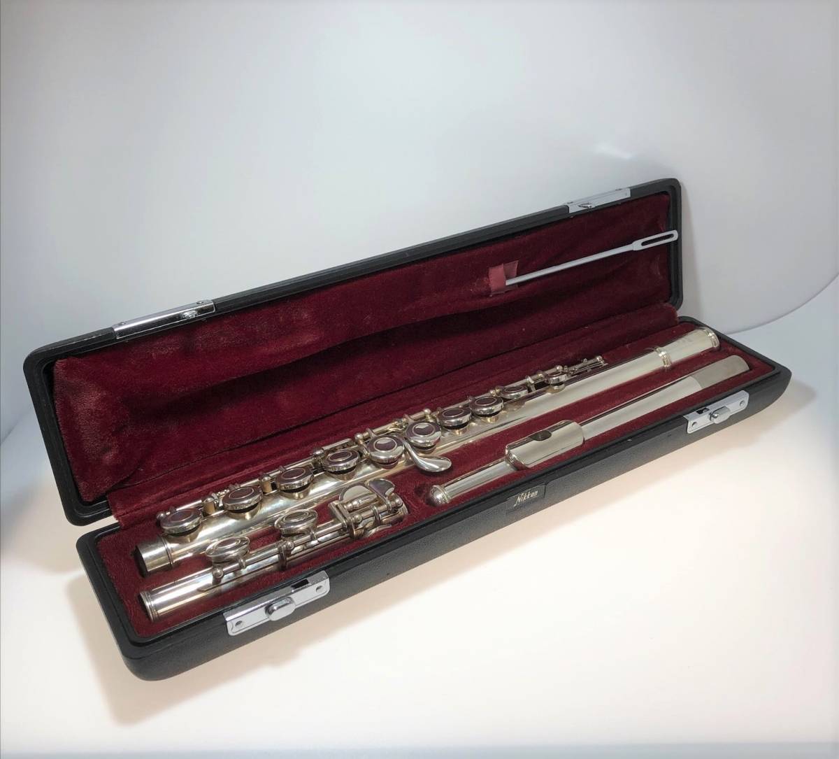5460】Nikkan YFL211S フルート ニッカン 管楽器 ケース付 S/N 010843