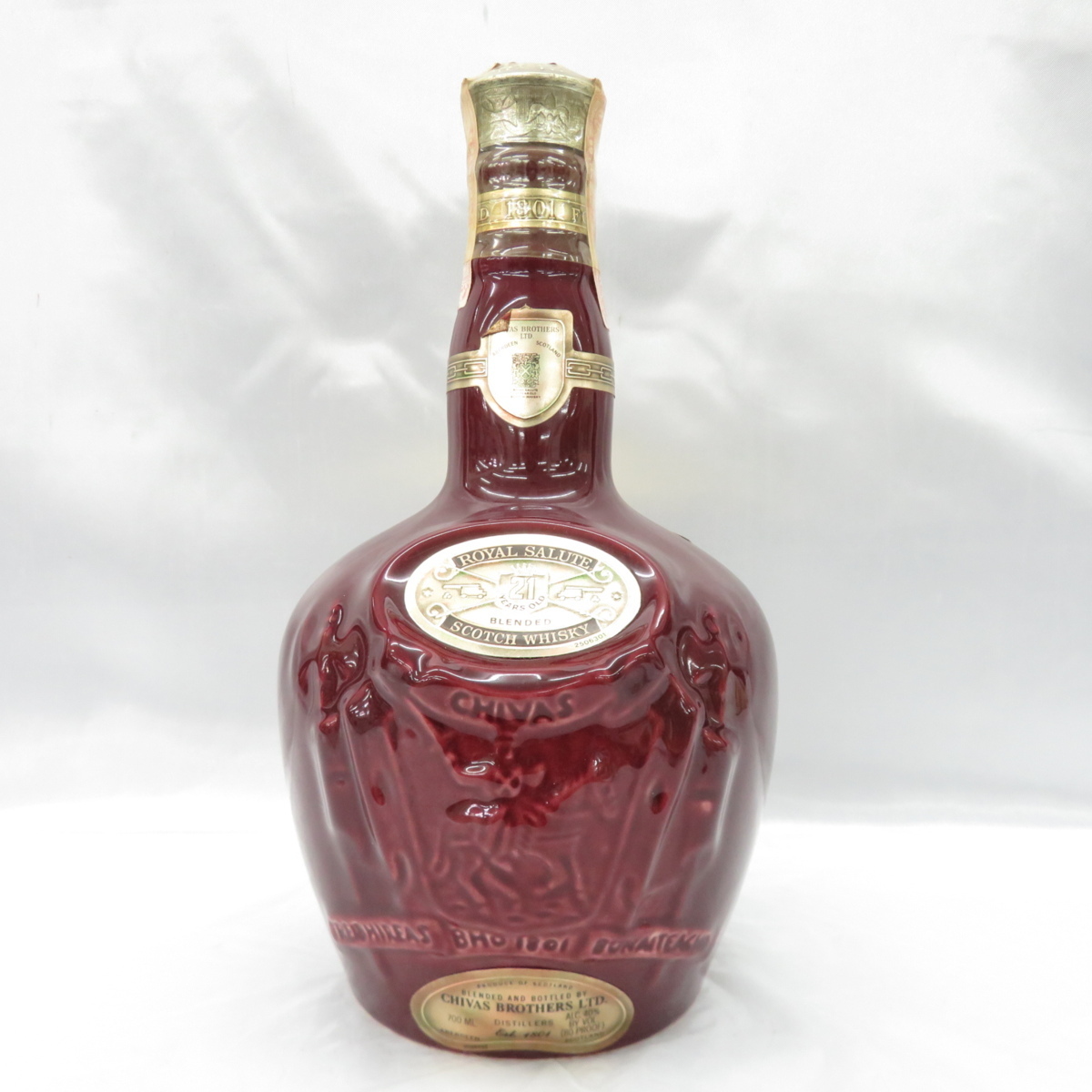 未開栓】ROYAL SALUTE ロイヤルサルート 21年 陶器ボトル ウイスキー
