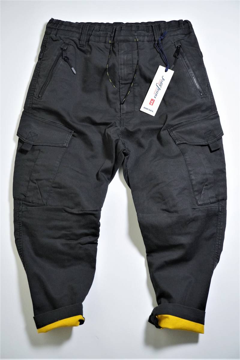 DIESEL PHANTO-NE ディーゼル ジョグジーンズ カーゴパンツ 黒