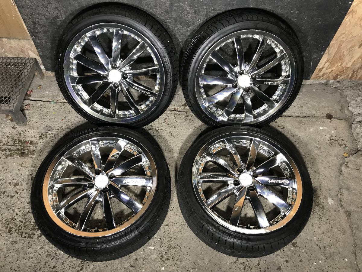 ☆FLEDERMAUS Cuervo 10 18インチ 7.5J 4H P.C.D.100 OFFSET +48 