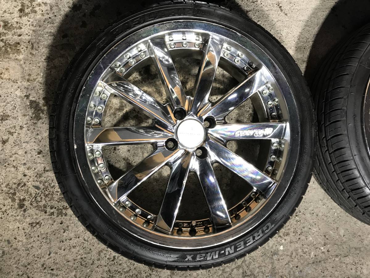 ☆FLEDERMAUS Cuervo 10 18インチ 7.5J 4H P.C.D.100 OFFSET +48 