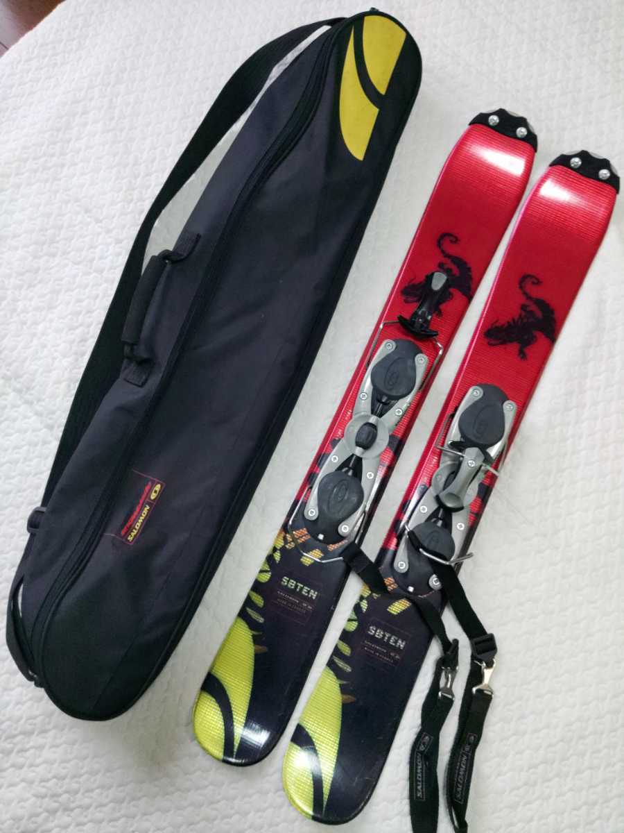 salomon サロモン SBTEN スノーブレード　ショートスキー99cm SALOMON サロモン ショートスキー ファンスキー スノーブレード USED