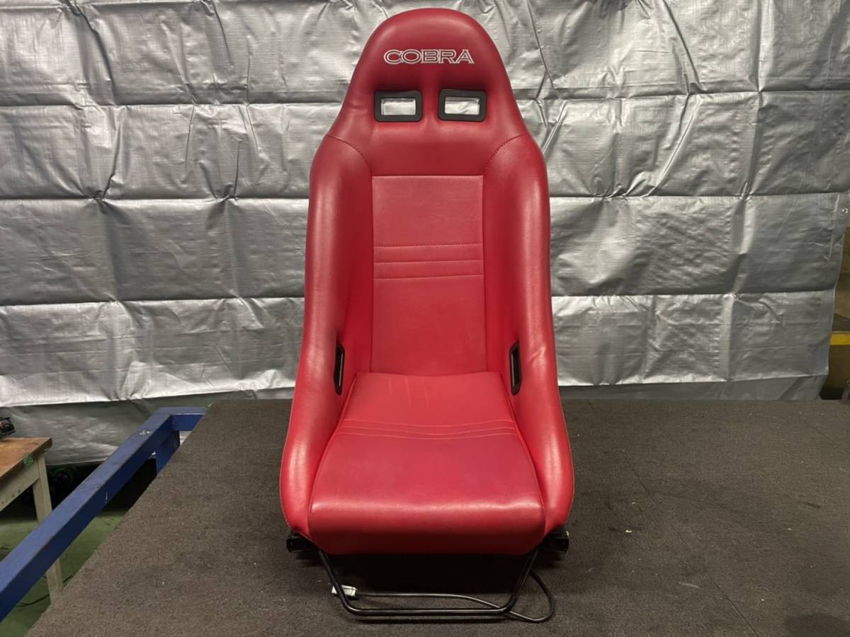 COBRA CLUBMAN（クラブマン） レッドレザー ロゴなし シートのみ