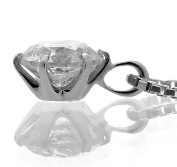 輝抜群】一粒 ダイヤモンド ネックレス 大粒 1ct PT900 プラチナ製品 