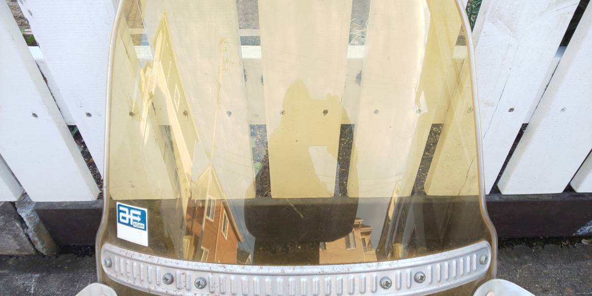 当時物旭風防トーキョー鉄管ステッカー付き 旭風防(af) No.66 スーパー