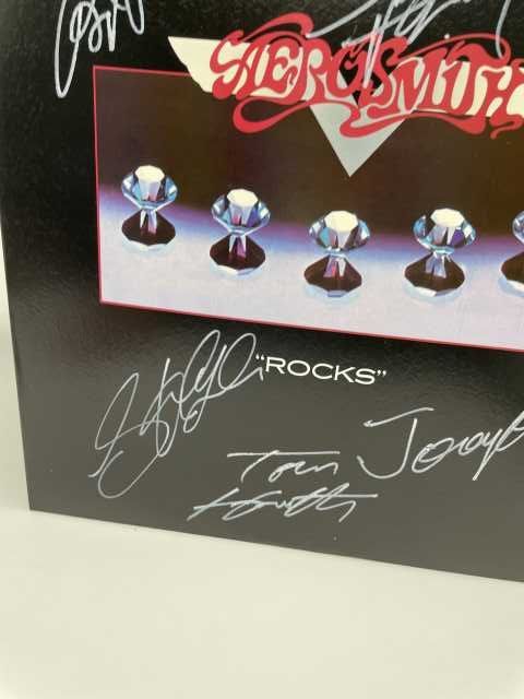 エアロスミス AEROSMITH - ⁄ | サイン入りレコード Yahoo!オークション