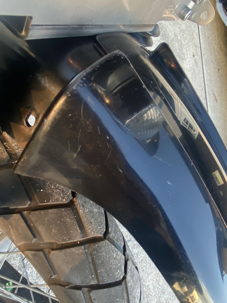 tw200 tw225 フロントフェンダー アップフェンダー ヤマハ _5