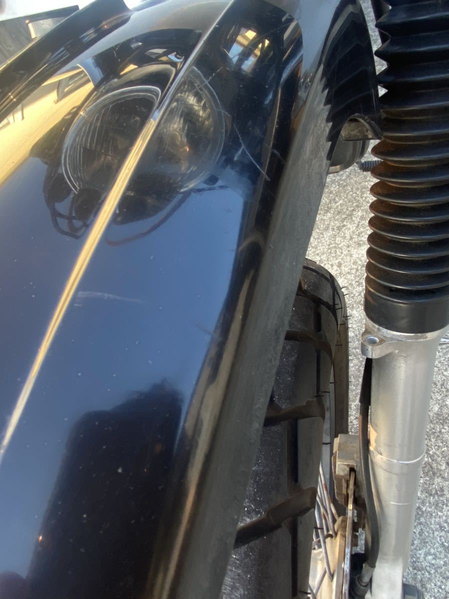 tw200 tw225 フロントフェンダー アップフェンダー ヤマハ _6