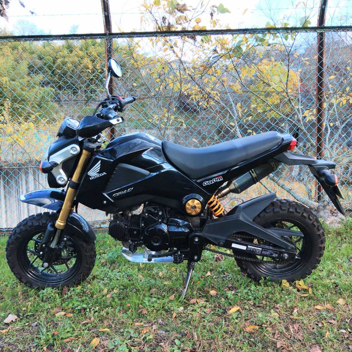 ホンダ グロム Jc61 13年式 オフロード仕様 英語版サービスマニュアル付き メール送付 動画にてエンジン音確認 きます 51cc 125cc 売買されたオークション情報 Yahooの商品情報をアーカイブ公開 オークファン Aucfan Com