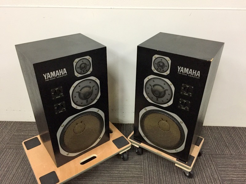 YAMAHA NS-1000 3ウェイスピーカーシステムペア ヤマハ H1532+* YAMAHA