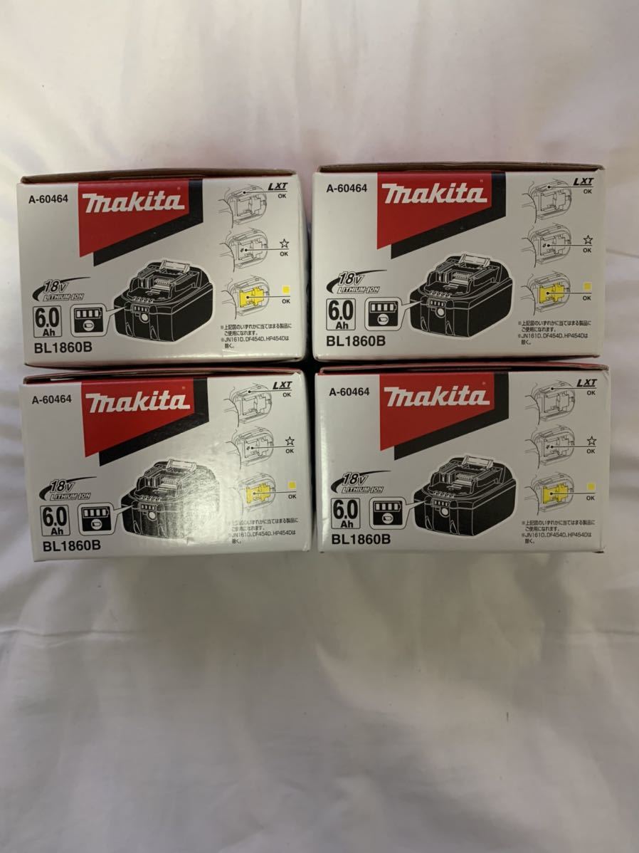 マキタ BL1860B 18V 6.0Ah 純正 バッテリー bl1860b 価格.com - 4個