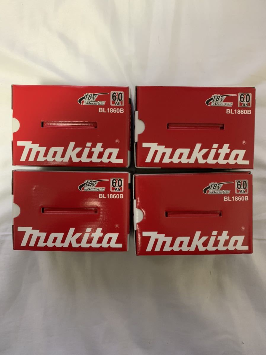 マキタ BL1860B 18V 6.0Ah 純正 バッテリー bl1860b 価格.com - 4個