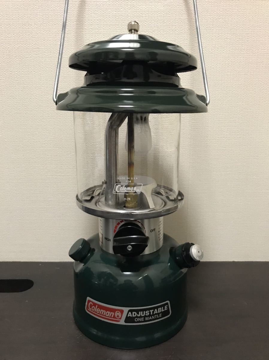 コールマンガソリンランタン ワンマントル ビンテージ 1995年4月製造
