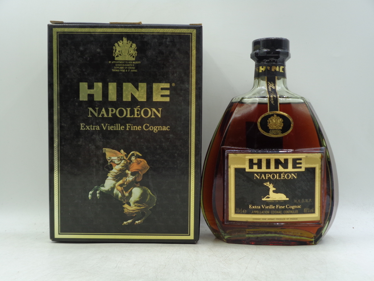 赤字超特価，豊富な 同梱OK商品 HINE NAPOLEON EXTRA VIEILLE FINE COGNAC ハイン ナポレオン コニャック ブランデー 箱入 古酒 700ml G15020(その他)｜売買されたオークション情報、yahooの商品情報をアーカイブ公開 - オークフ コニャック