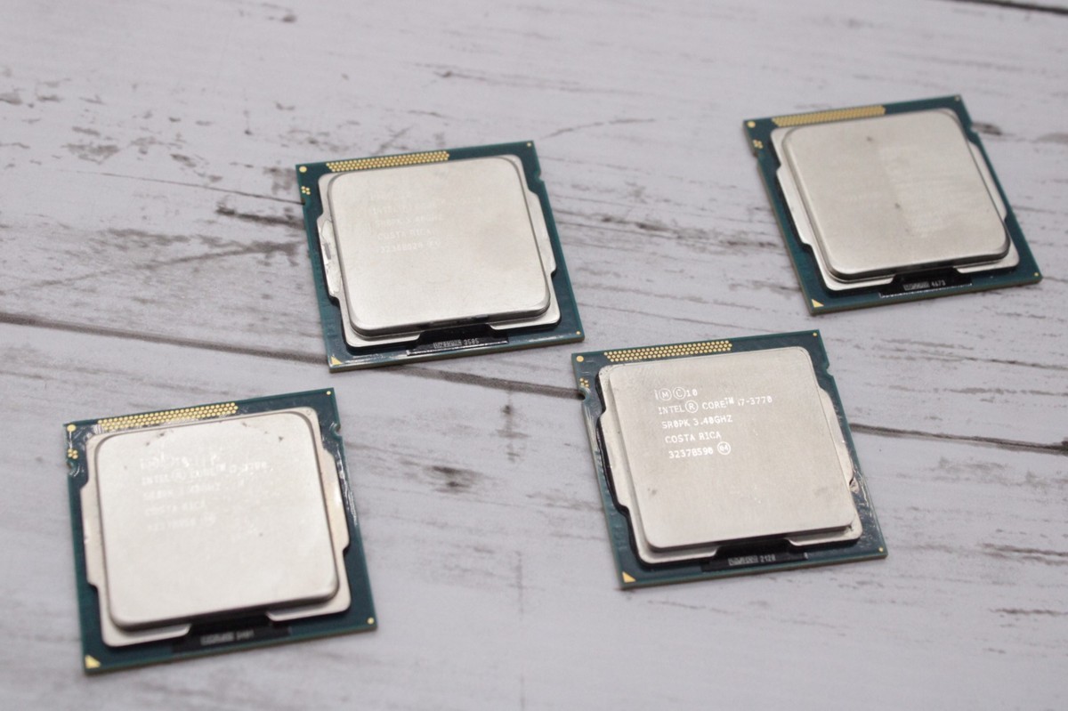 Core i7-3770 Intel SR0PK CPU 3.40GHz Processor 3.4GHz 0 1 LGA Quad 77W
