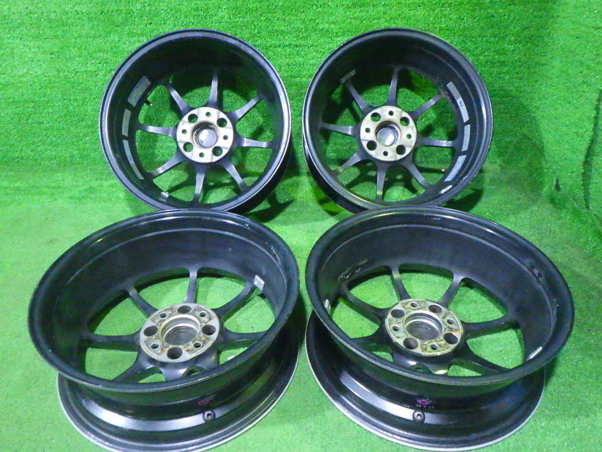 中古 15インチ 15×5.5J 4穴 RAYS CE28 EC0 社外 アルミホイール 4本 