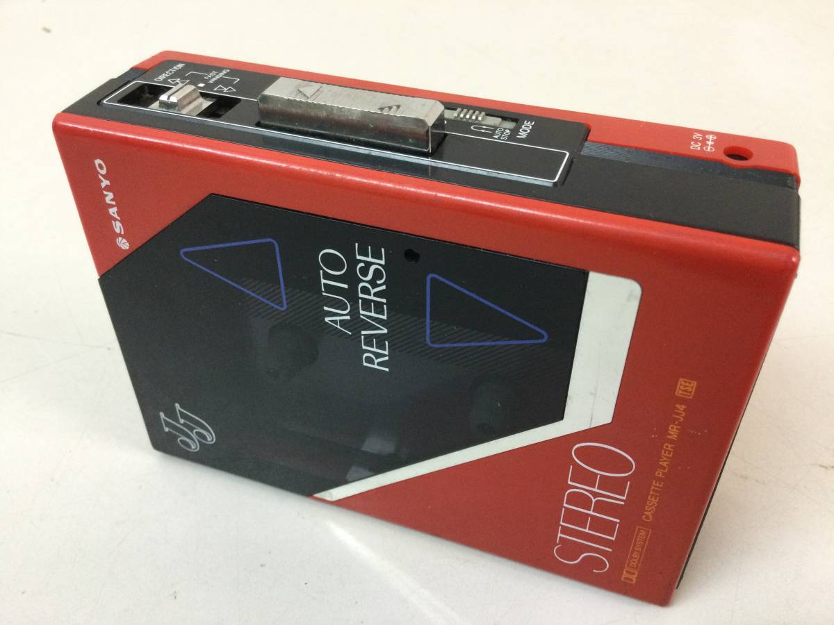 サンヨーSANYO ステレオカセットプレーヤーMR-JJ4 ジャンク SANYO