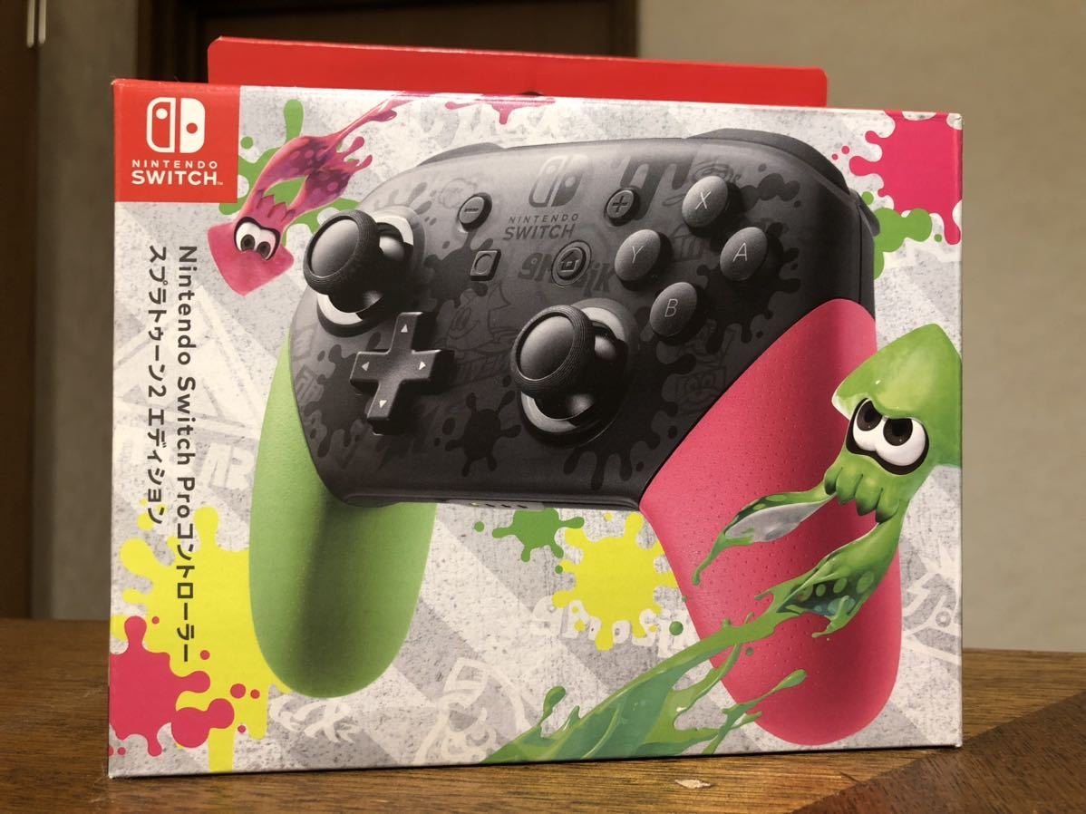 Nintendo Switch Proコントローラー スプラトゥーン2 エディション