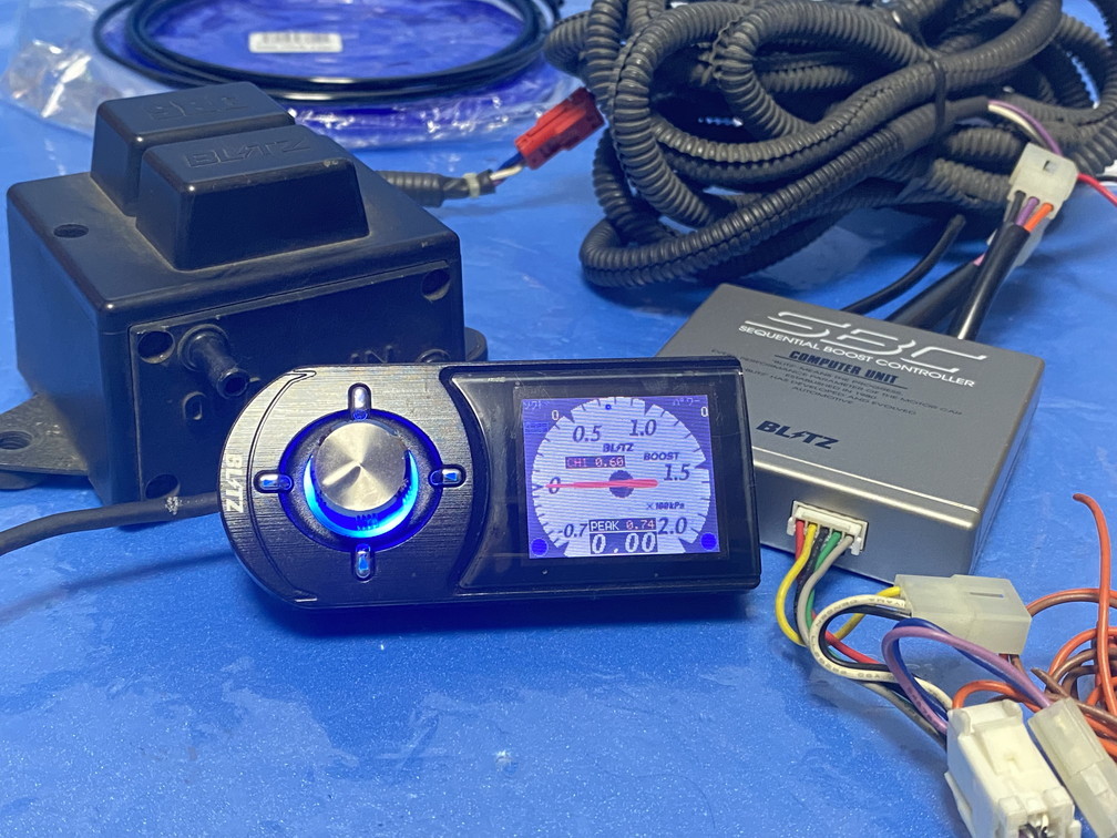 BLITZ SBC i-Color ブーストコントローラー ブリッツドリフトJZX100