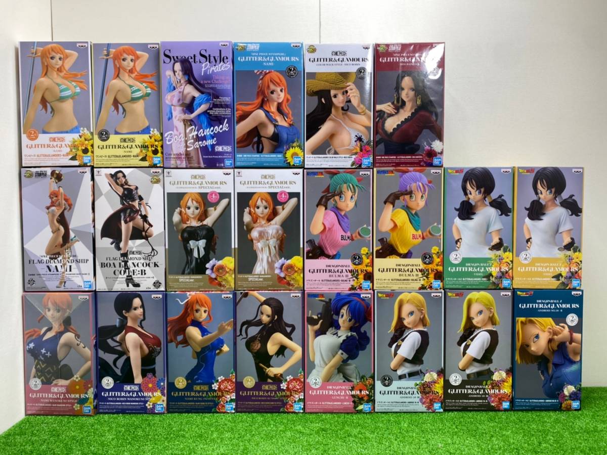 ドラゴンボール、ONE PIECE、美少女等人気フィギュアまとめ売り２６点セット 86 ワンピース ドラゴンボール フィギュア まとめ売り ヒロイン 美少女