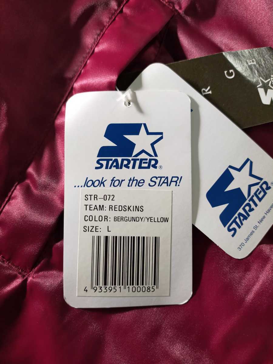 90s【デッドストック】STARTER NFL ワシントン レッドスキンズ size-L