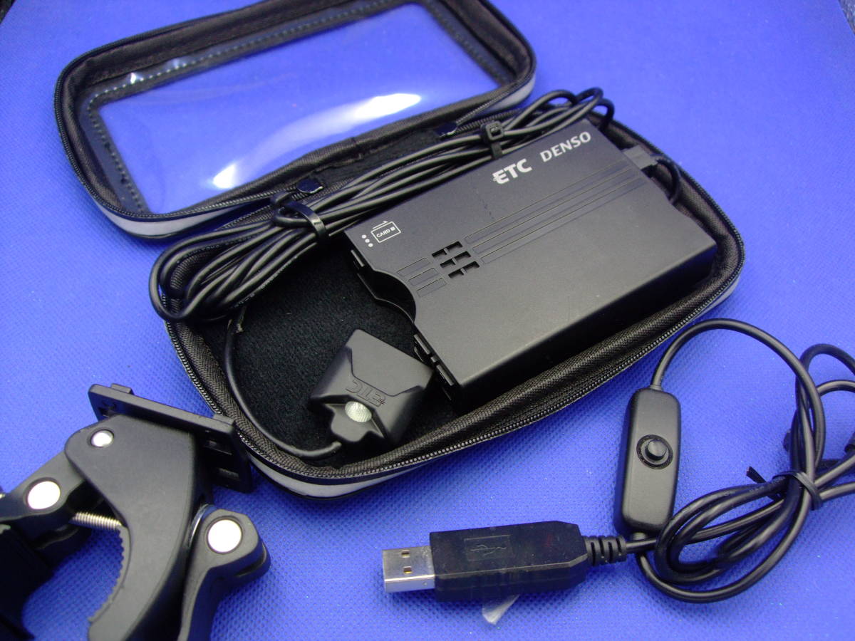 バイク用　ETC　ミツバ　BE31　【794】 中古ジャンク】 バイク 用 ETC車載器 インジケータ MITSUBA アンテナ