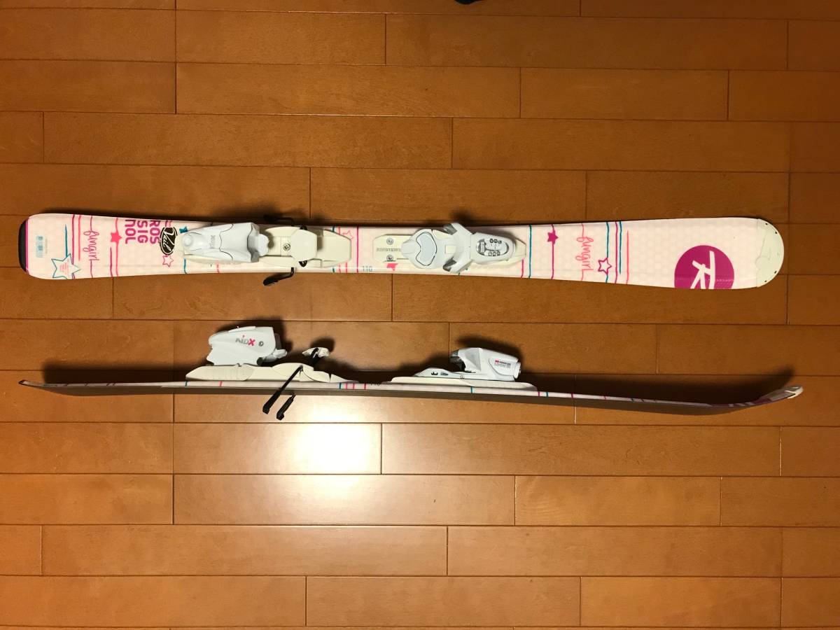 【子供/キッズ用 スキー フルセット】ROSSIGNOL（板110）HEAD（ブーツ110cm）ウェア　★美品★_3