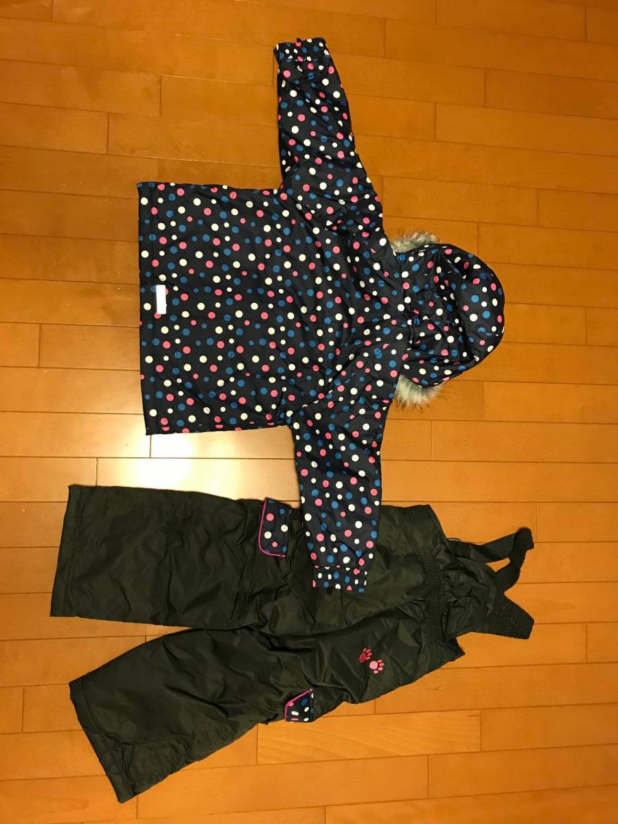 【子供/キッズ用 スキー フルセット】ROSSIGNOL（板110）HEAD（ブーツ110cm）ウェア　★美品★_9