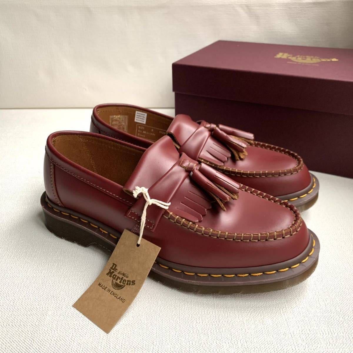 新品 英国製 ドクターマーチン Dr.Martens タッセル ローファー 