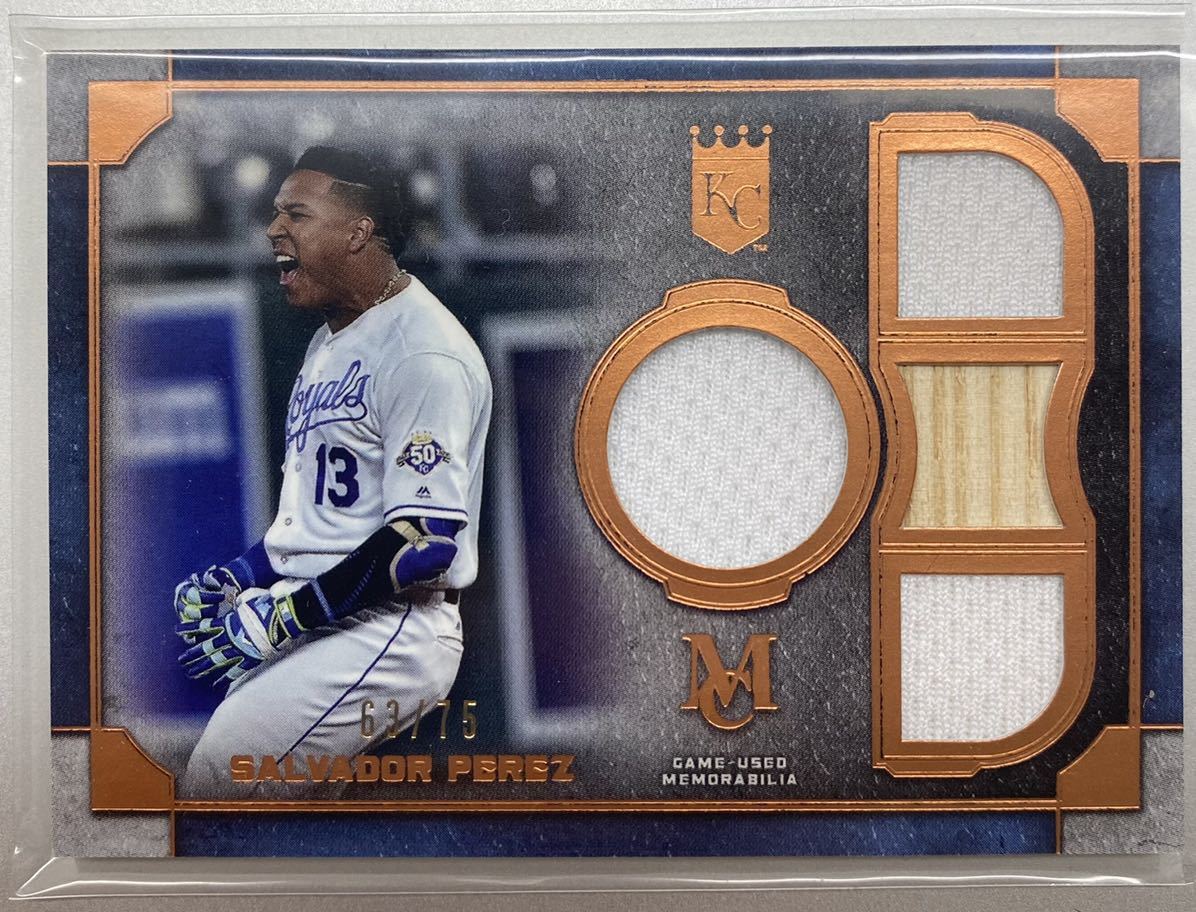 HR王！ 75枚限定 サルバドール・ペレス メモラビリアカード 2019 Topps 