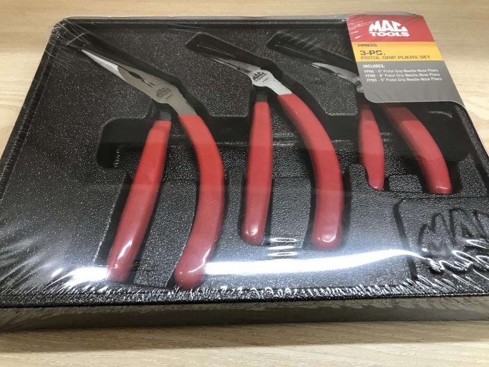 012◇未使用品・即決価格◇MACTOOLS プライヤー3本組 PPN3S